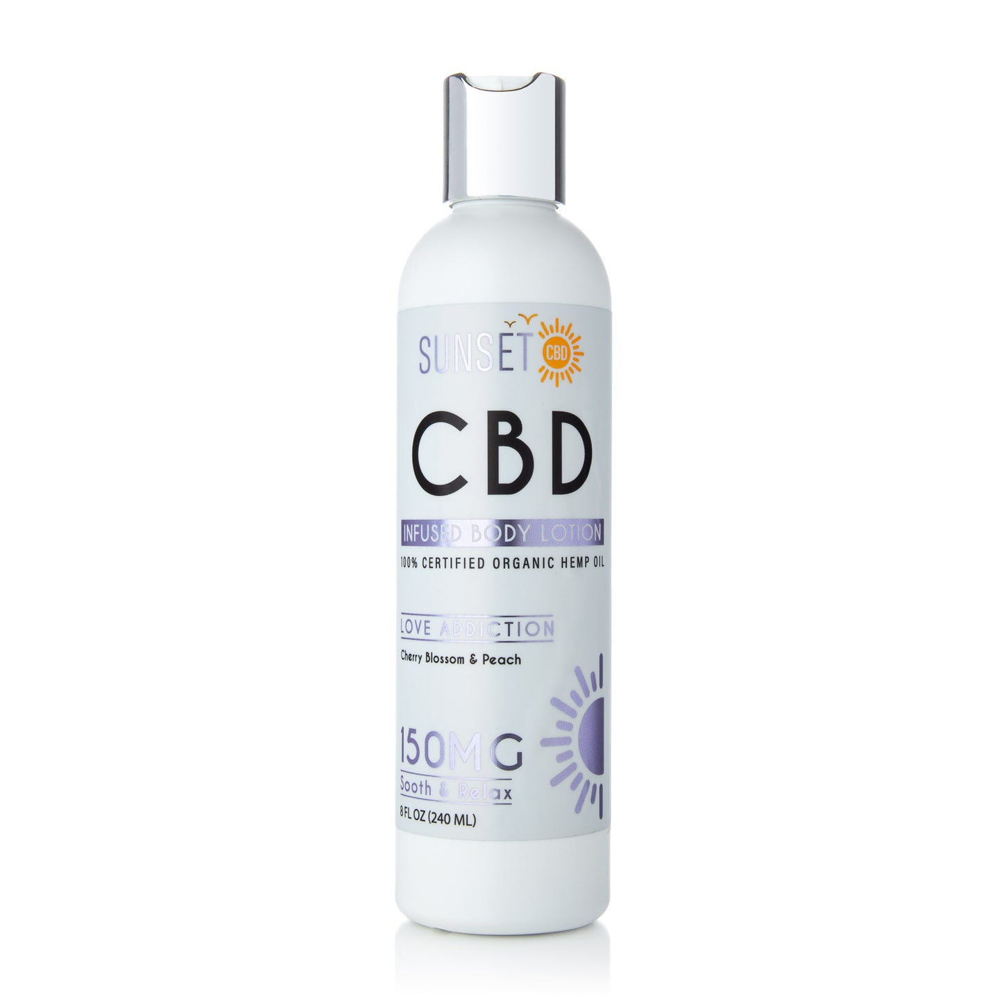 Sunset CBD Infused Body Lotions 150MG