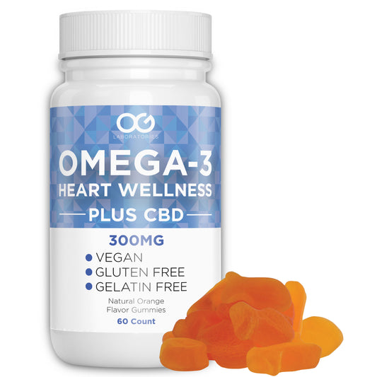 OG Labs - Omega-3 + CBD Vitamin Gummies (60 Count)