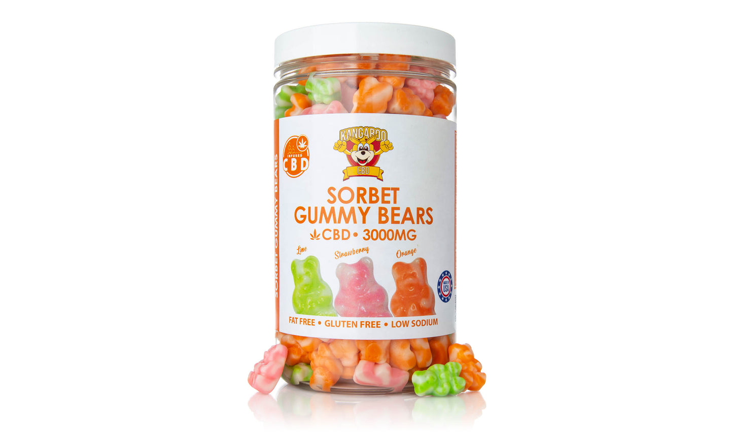 Sorbet Bears CBD Gummies