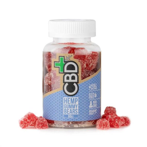 CBDfx – Gummy Bears 60 Count (5mg CBD each) at One Happy Bush