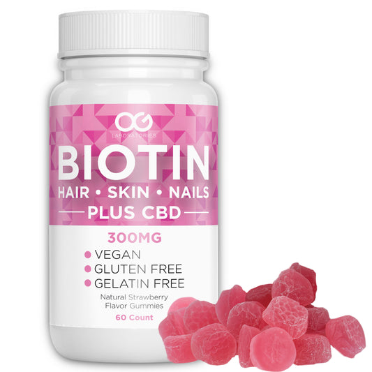 OG Labs - Biotin + CBD Vitamin Gummies (60 Count)